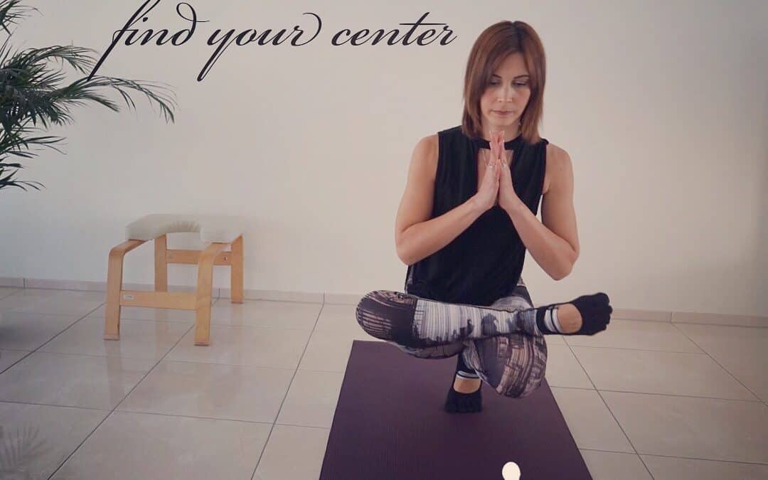 Keep calm and find your center